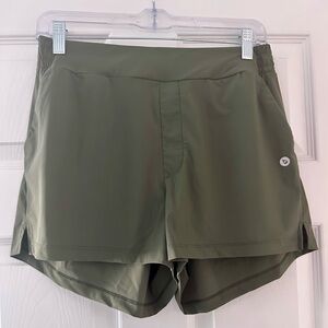 BALEAF Olive Green Women's Athletic Shorts Size S